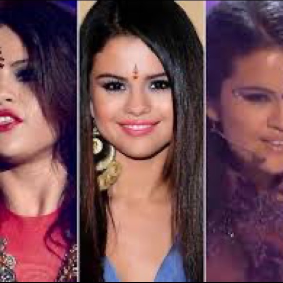 10 Multicolored Bindis, Forehead Gems, Body Jewels - Picture 4 of 9